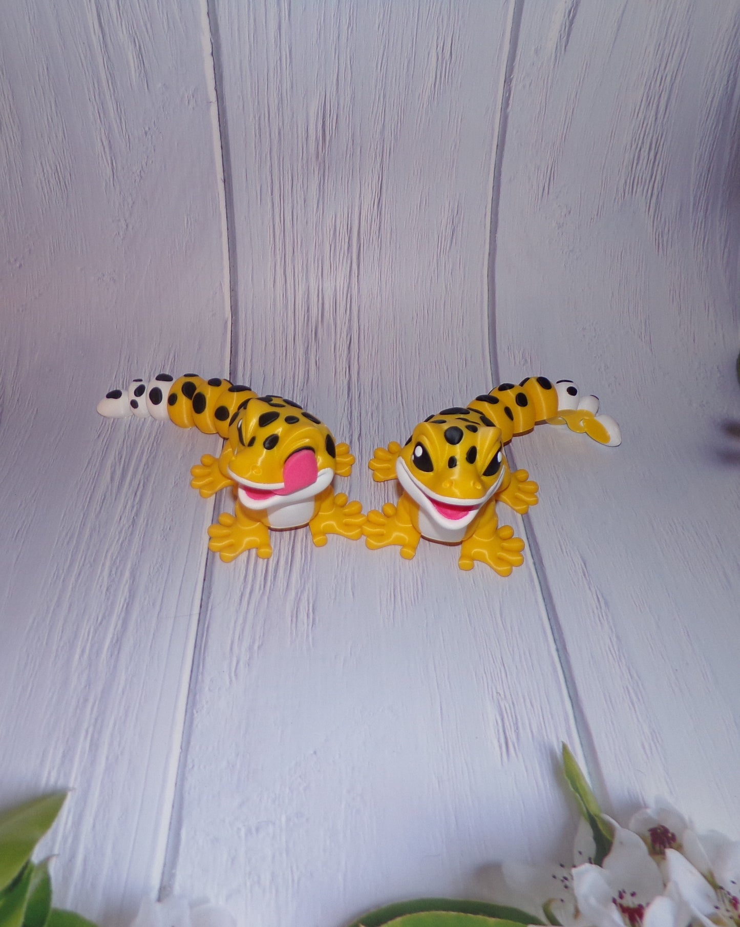 Leo Gecko: 3D Printed Articulated Gecko - Wonderland 3D Printing