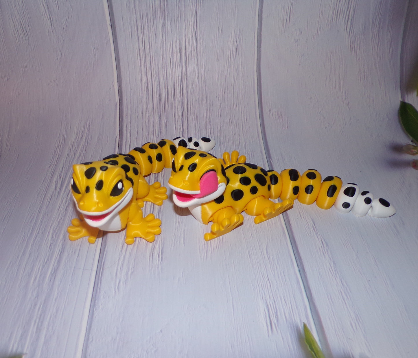 Leo Gecko: 3D Printed Articulated Gecko - Wonderland 3D Printing