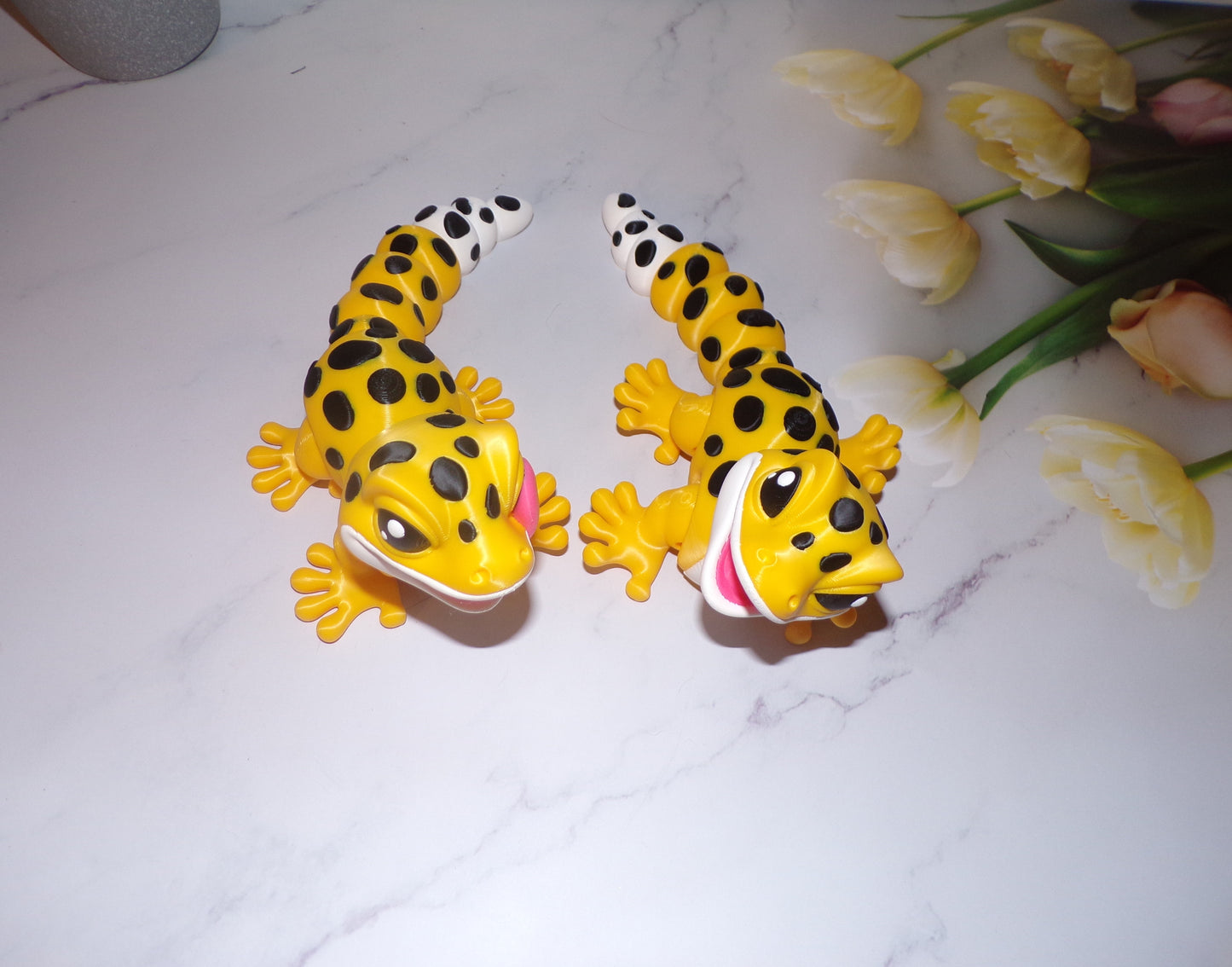 Leo Gecko: 3D Printed Articulated Gecko - Wonderland 3D Printing
