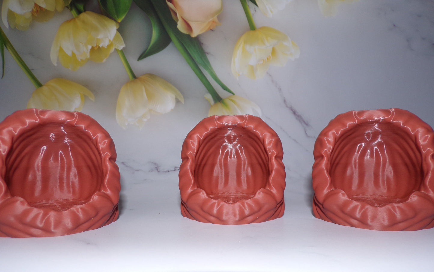 Fallen Log, Tree Stump, Bamboo Base for Pufflings 3d Printed Figurine - Wonderland 3D Printing