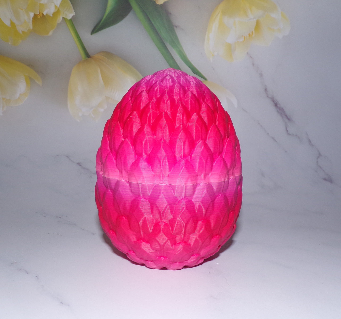 3D Printed Crystal Dragon, Dragon Egg, Articulated Dragon Figurine, Toddler Room Decor, Dragon Toy Handmade Flexi Toys, Bookshelf Decor - Wonderland 3D Printing