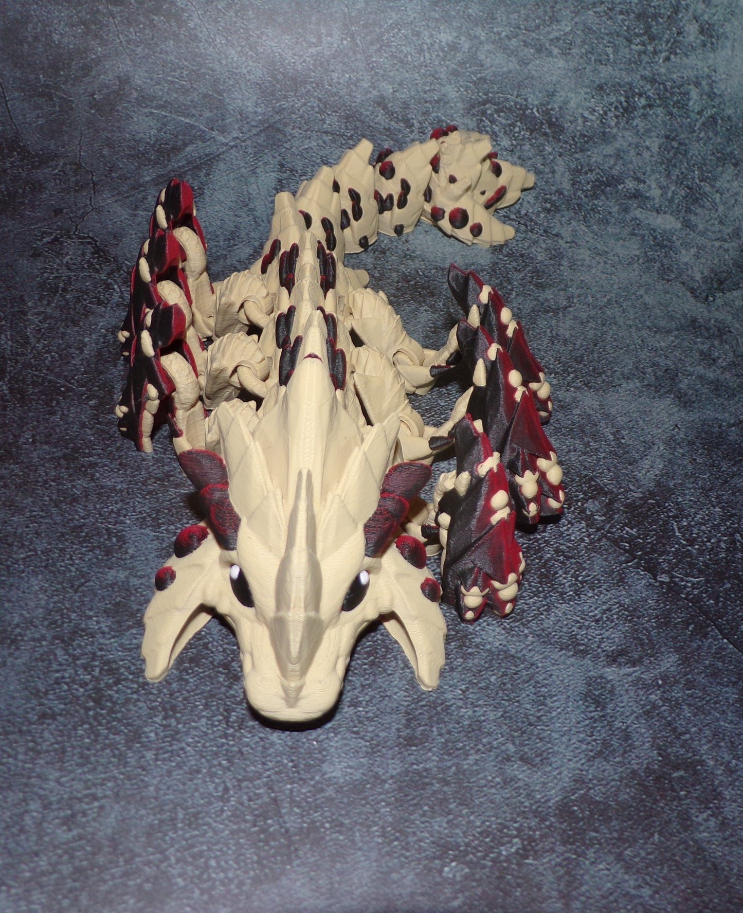 Dune Baby Dragon: 3D Printed Articulated Fidget Toy - Free Shipping Included! - Wonderland 3D Printing
