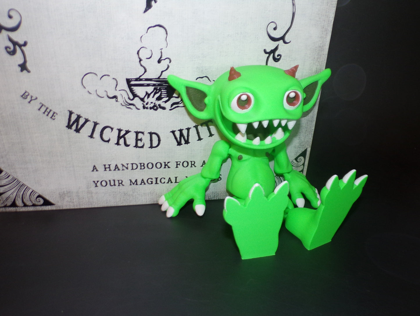 Goblin:3D Printed Fully Articulated Goblin - Wonderland 3D Printing