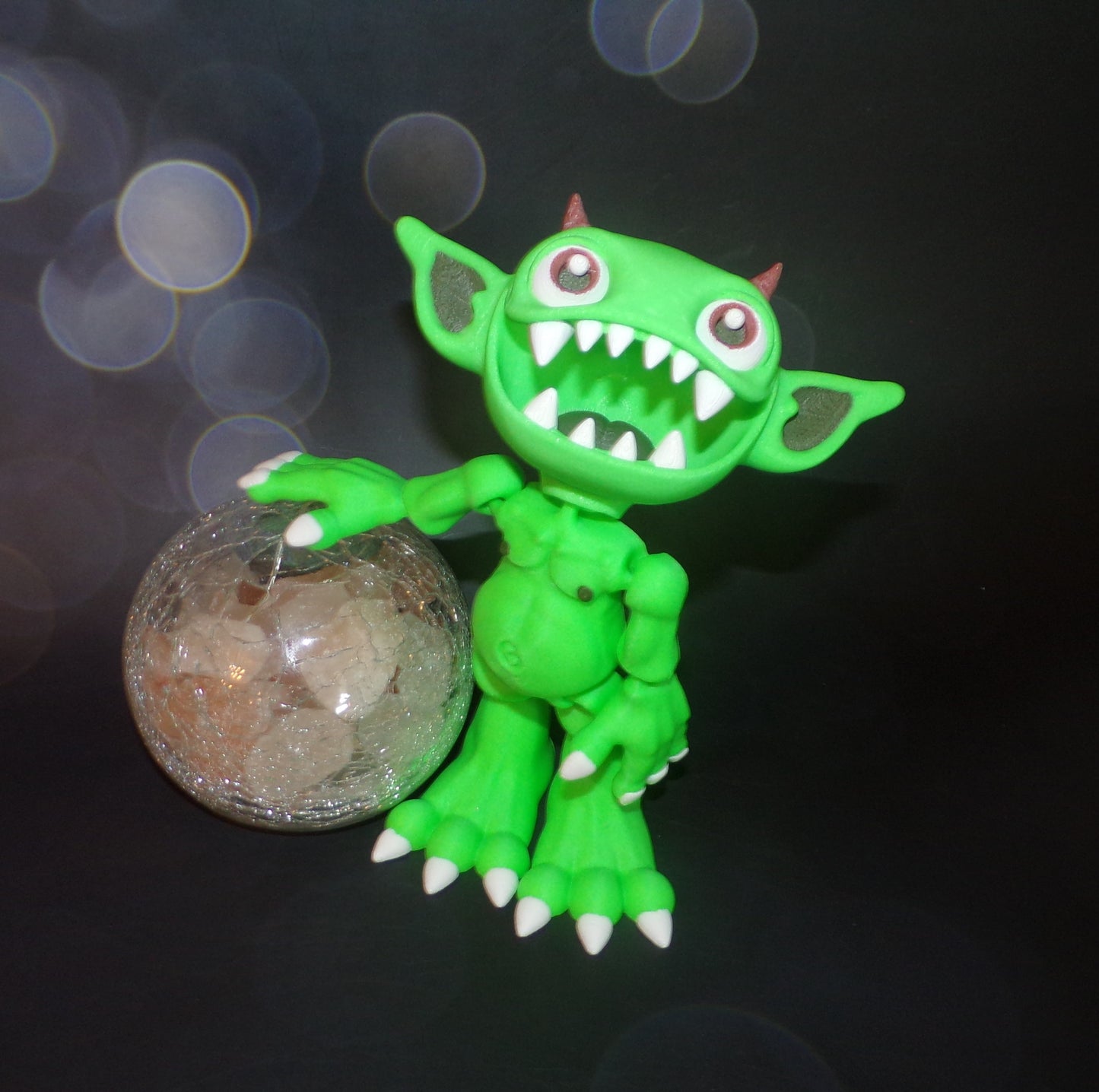 Goblin:3D Printed Fully Articulated Goblin - Wonderland 3D Printing