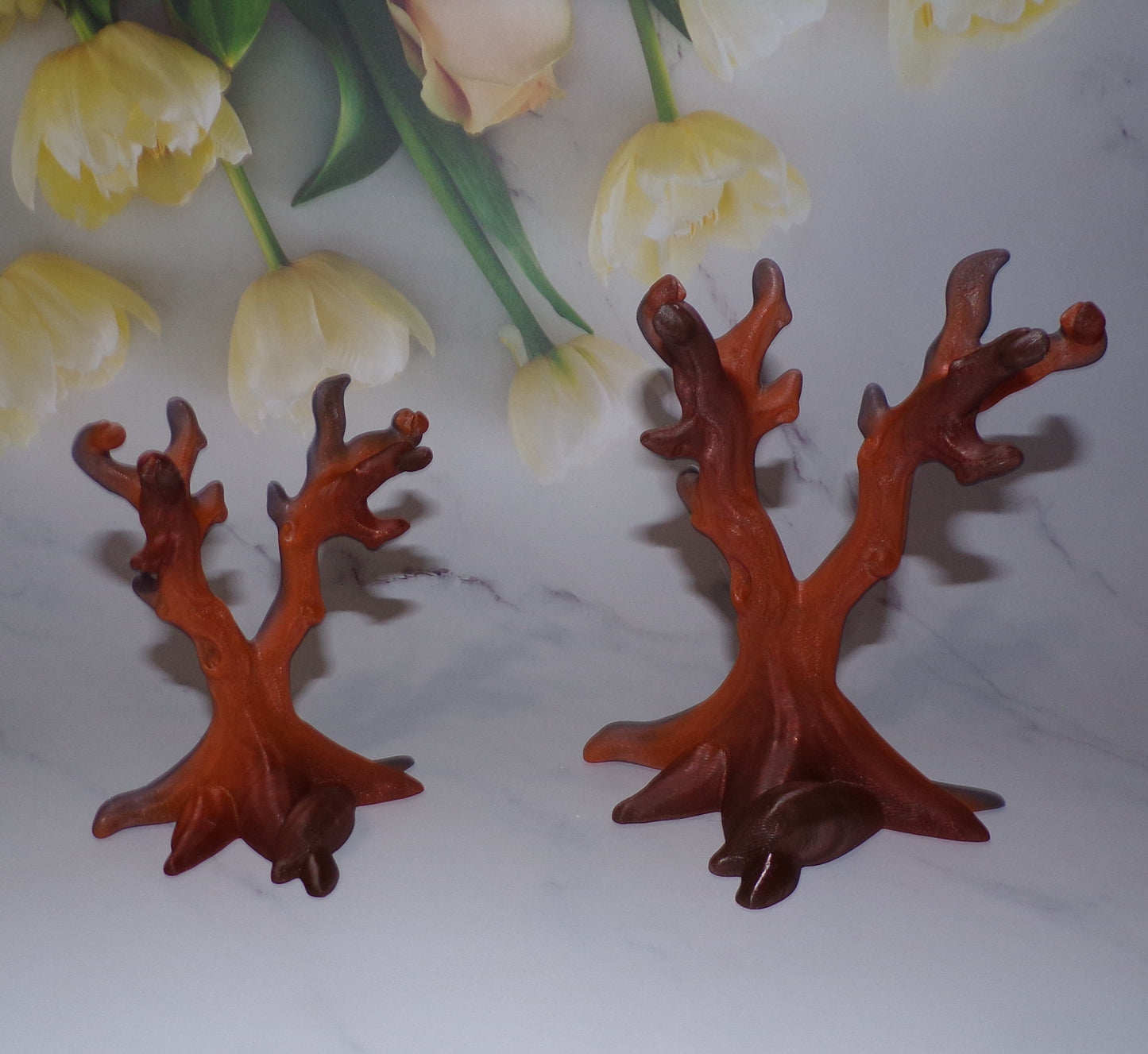 Mini Chinese Baby Dragon with Spooky Tree Options 3d Printed Articulated Toys - Wonderland 3D Printing
