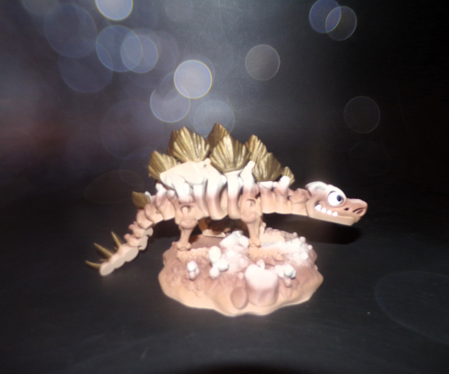 Stegosaurus Skeleton: 3D Printed, Articulated - Wonderland 3D Printing