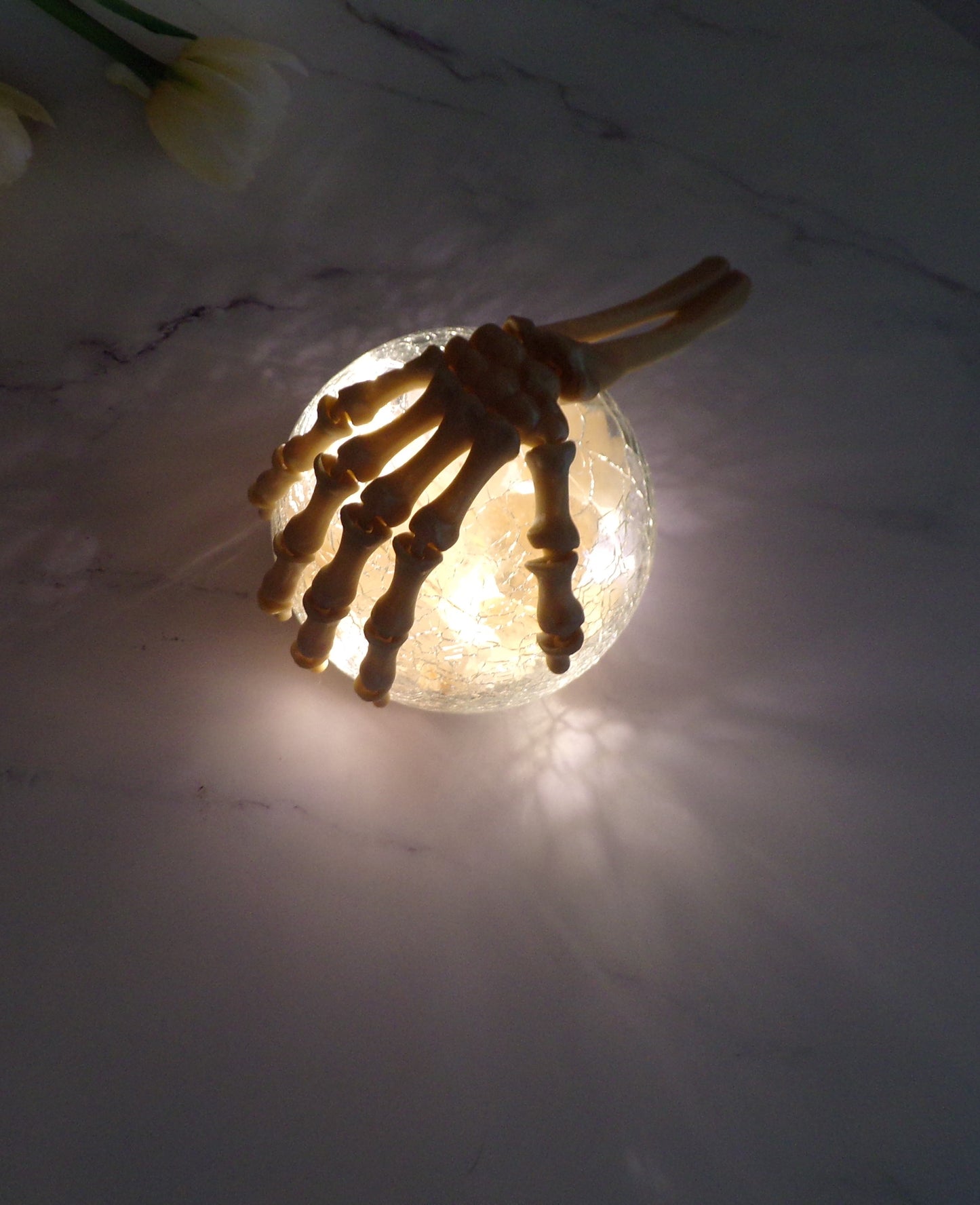 Skeleton Hand , 3D Printed Fully Articulated Skeleton Hand - Wonderland 3D Printing