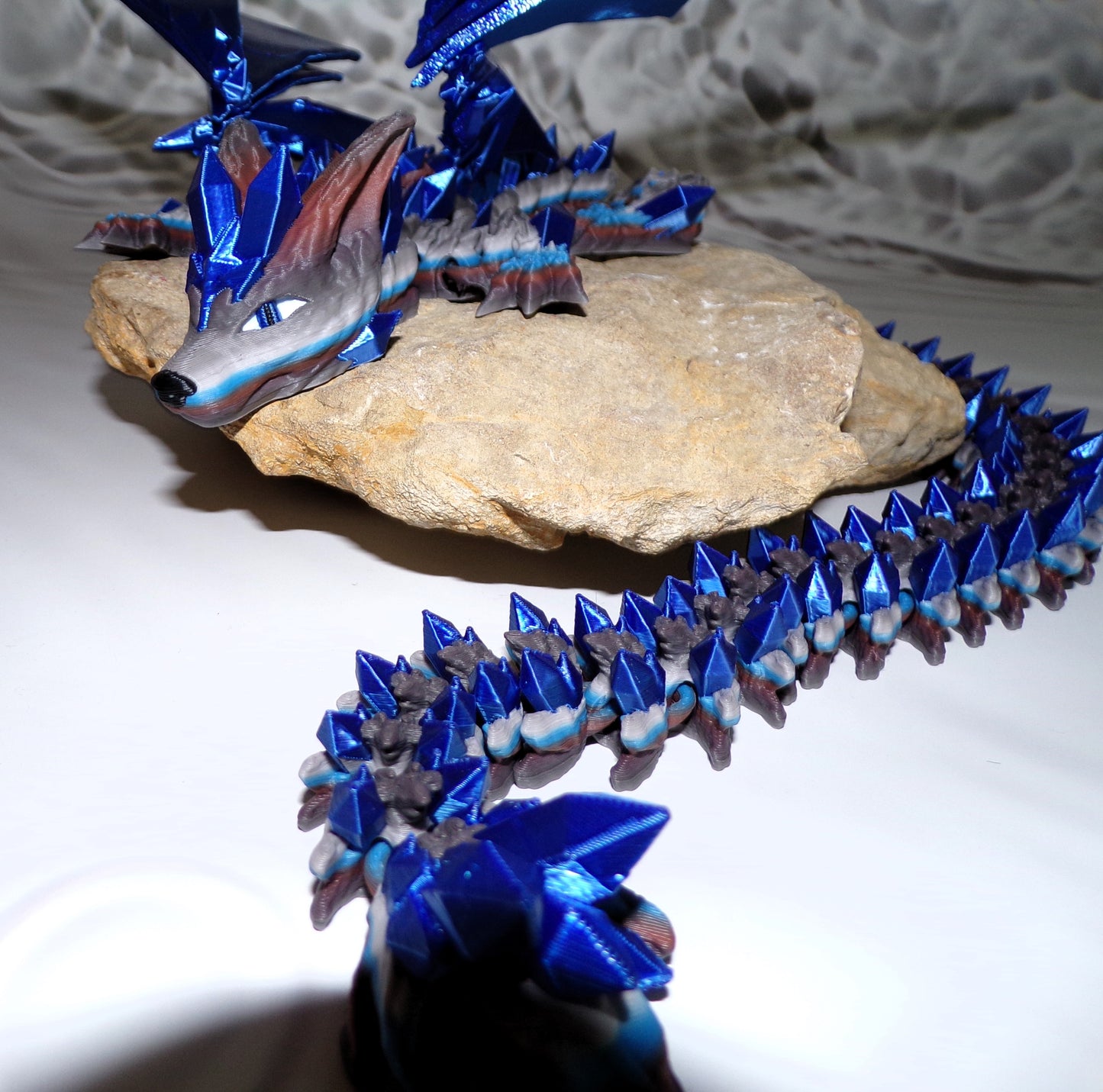 Crystal Wolf Dragon - Wonderland 3D Printing