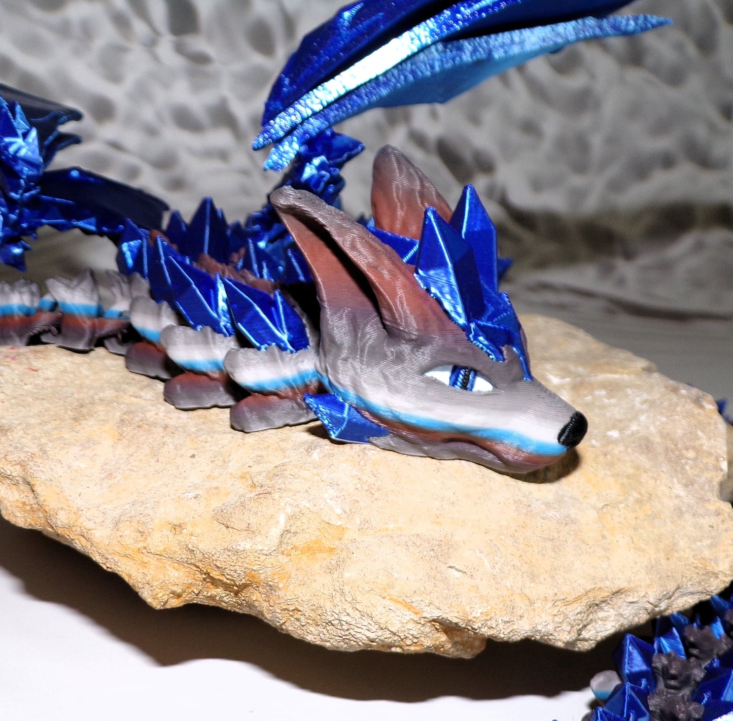 Crystal Wolf Dragon - Wonderland 3D Printing