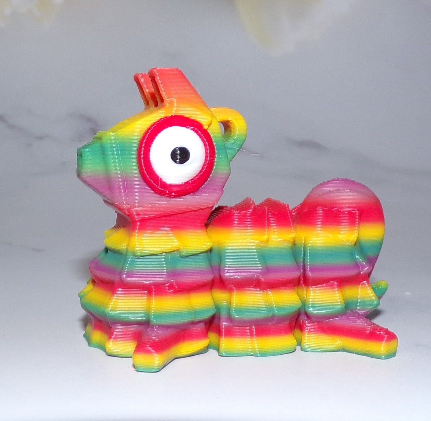 Pinata 3d printed articulated Flexi Fidget Toy - Wonderland 3D Printing