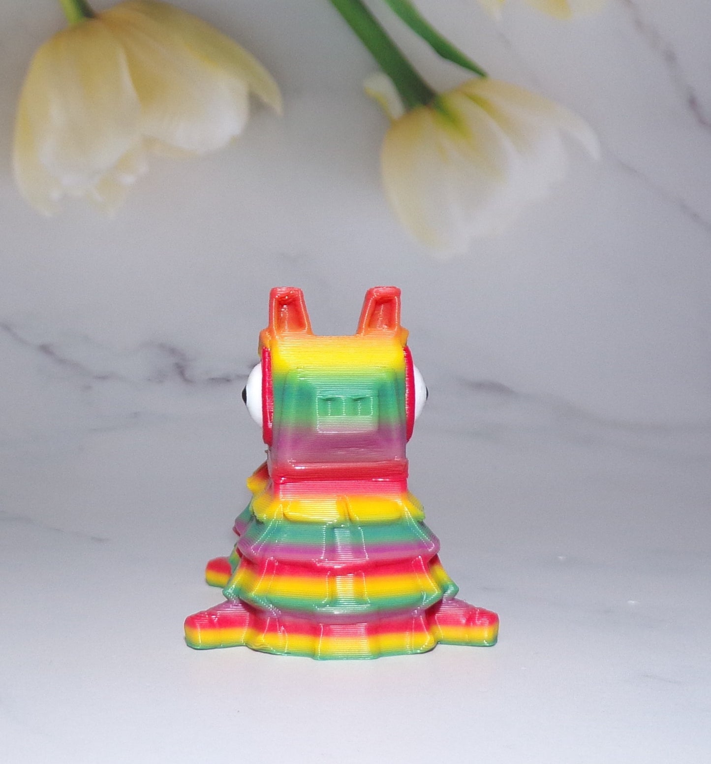 Pinata 3d printed articulated Flexi Fidget Toy - Wonderland 3D Printing