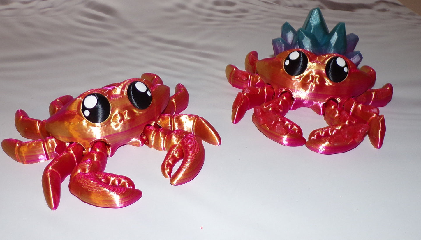 Crystal Crab - Wonderland 3D Printing