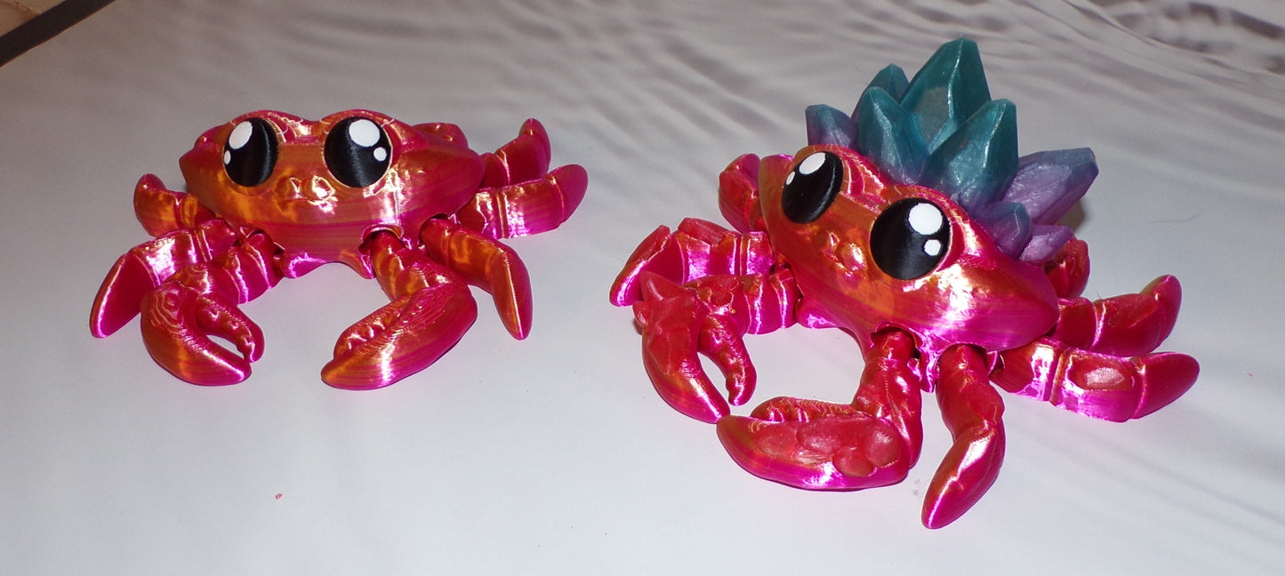 Crystal Crab - Wonderland 3D Printing
