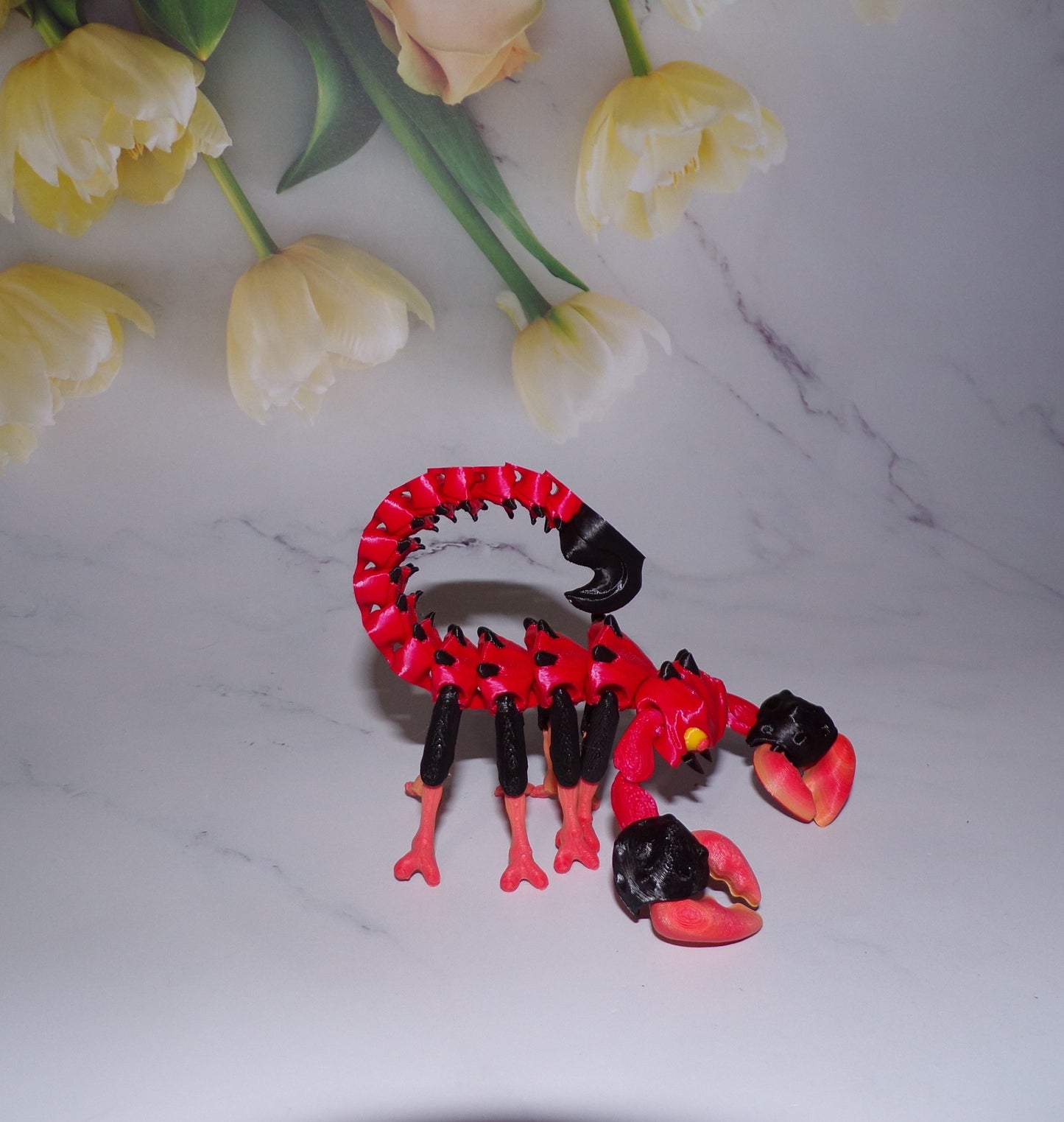 Scorpion 3d printed Articulated Flexi Fidget Toy