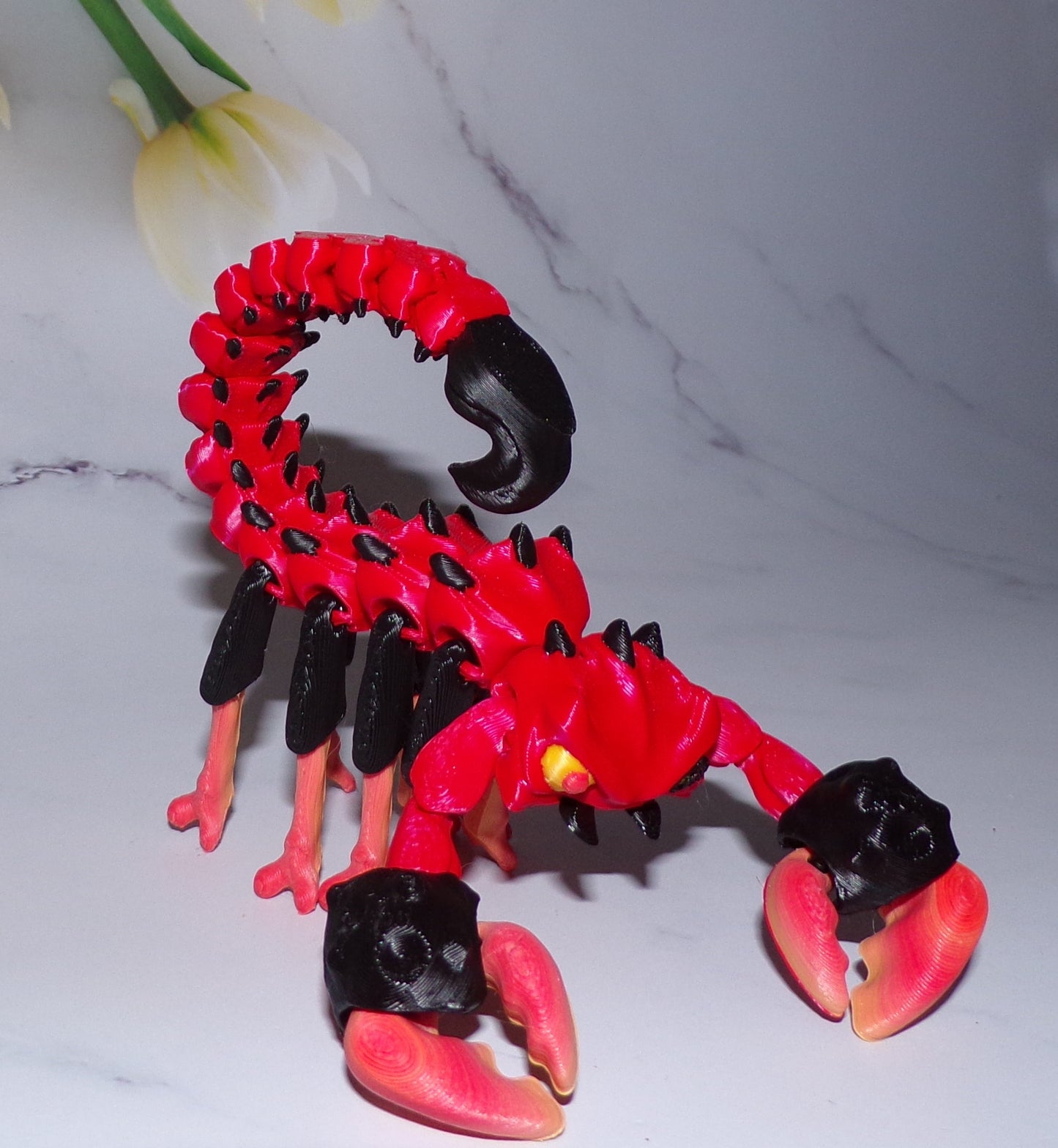 Scorpion 3d printed Articulated Flexi Fidget Toy