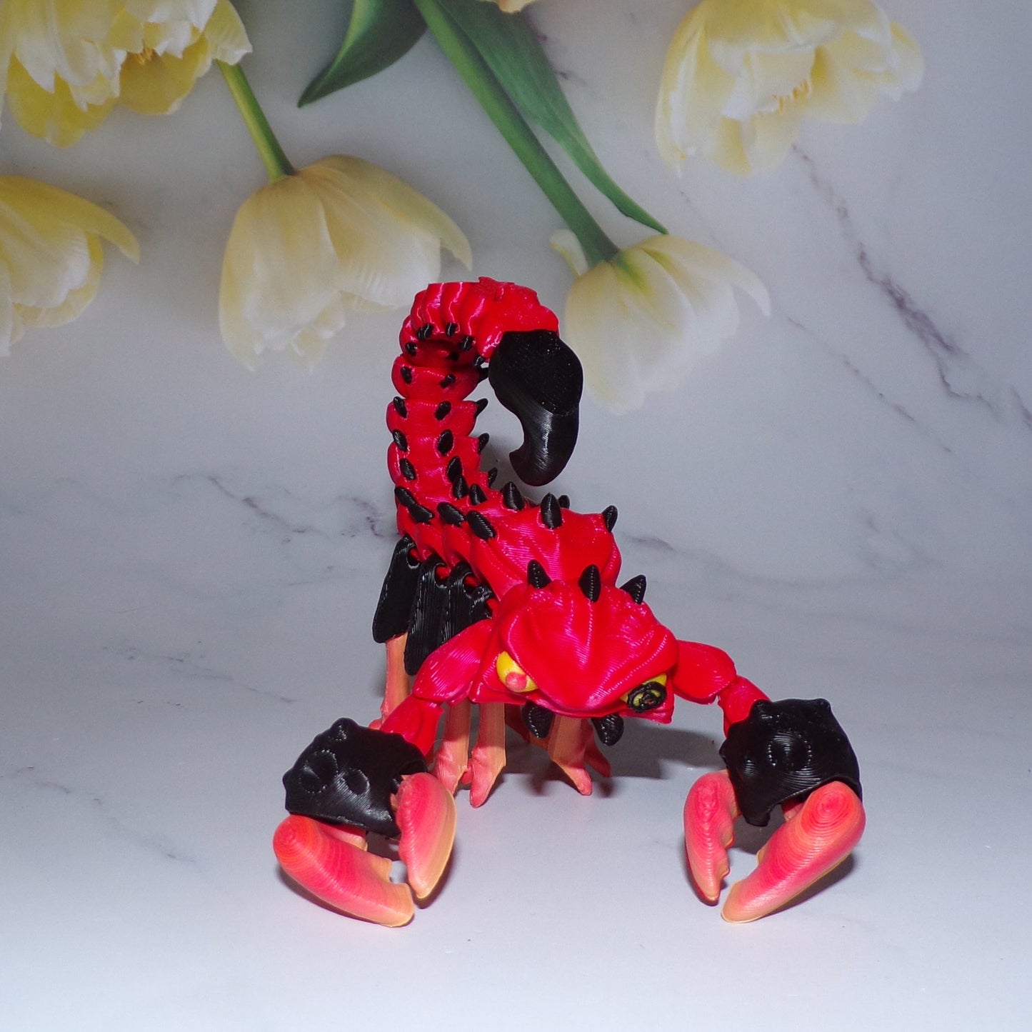Scorpion 3d printed Articulated Flexi Fidget Toy