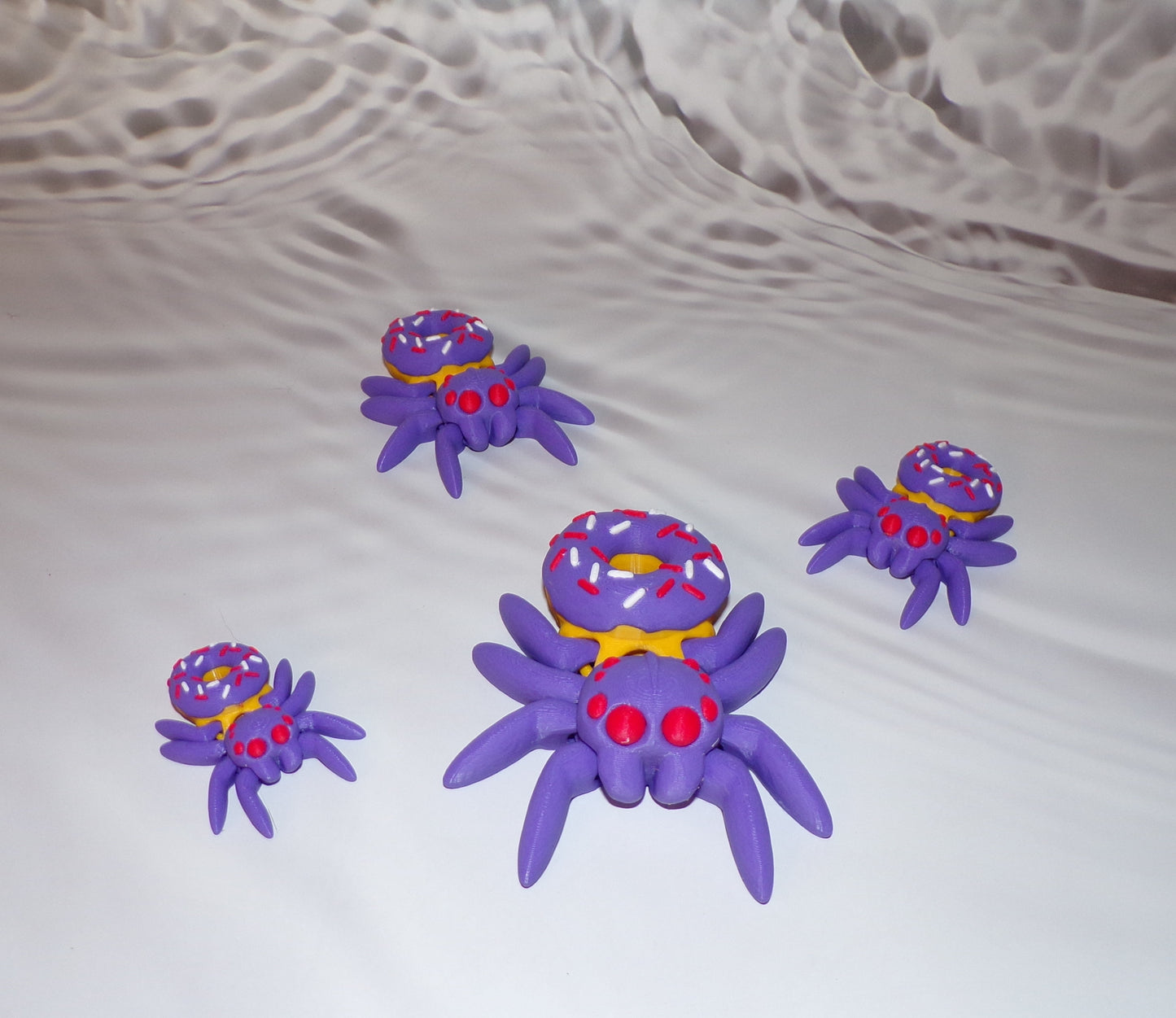 Tiny Donut Spider - Wonderland 3D Printing