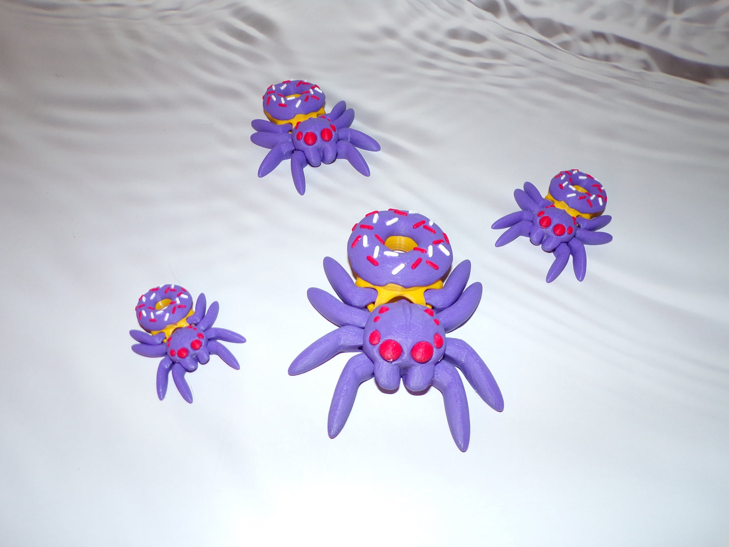 Tiny Donut Spider - Wonderland 3D Printing