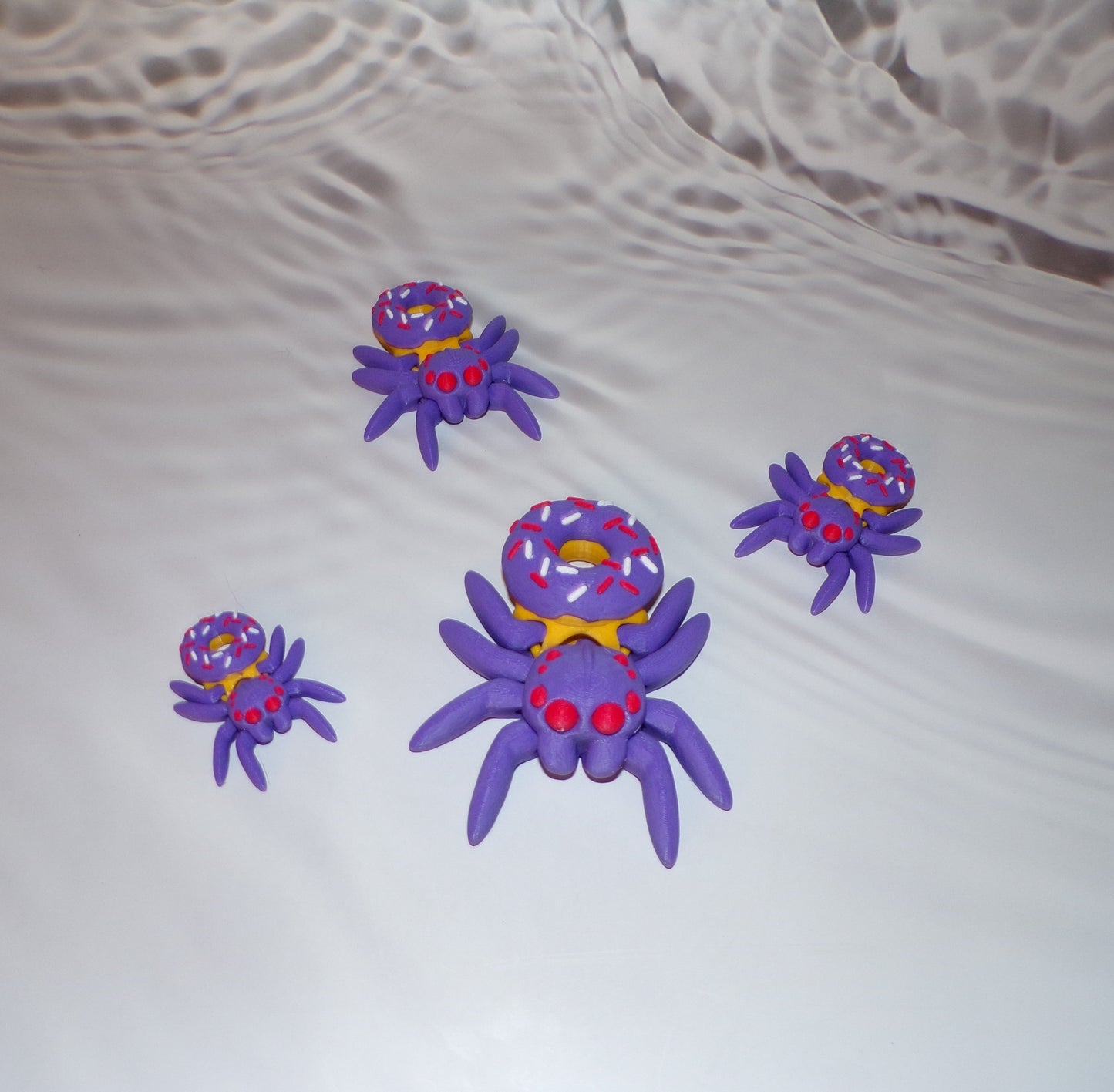 Tiny Donut Spider - Wonderland 3D Printing