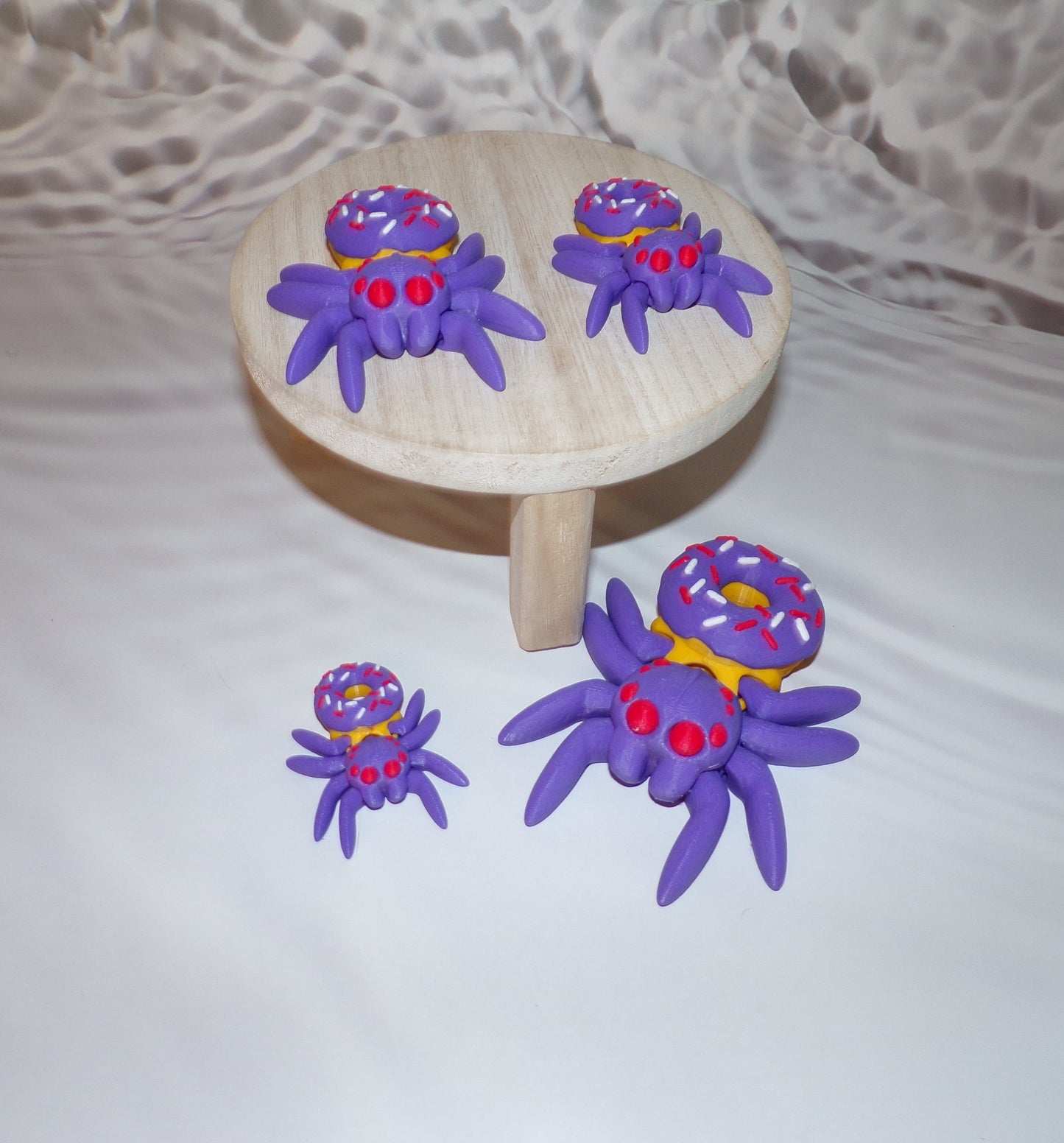 Tiny Donut Spider - Wonderland 3D Printing