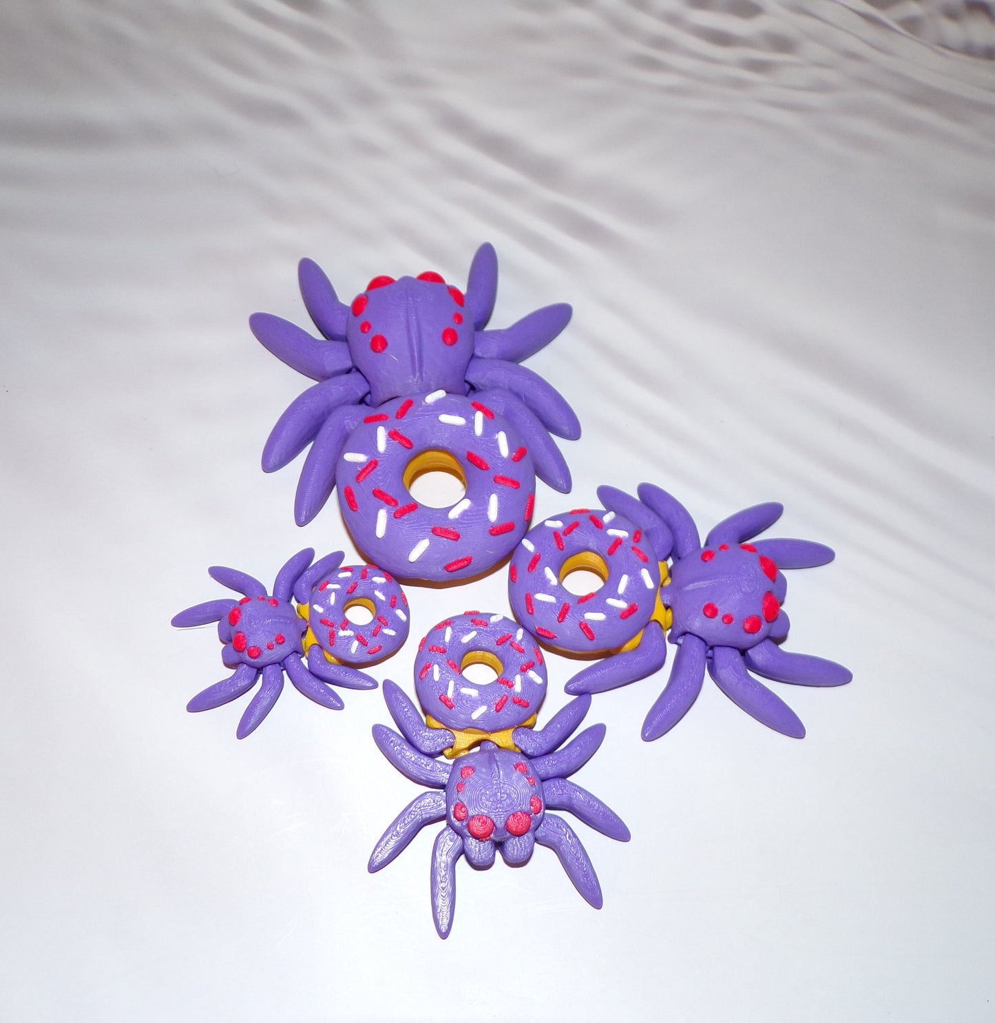 Tiny Donut Spider - Wonderland 3D Printing