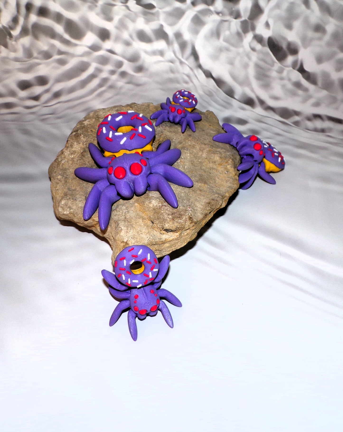 Tiny Donut Spider - Wonderland 3D Printing