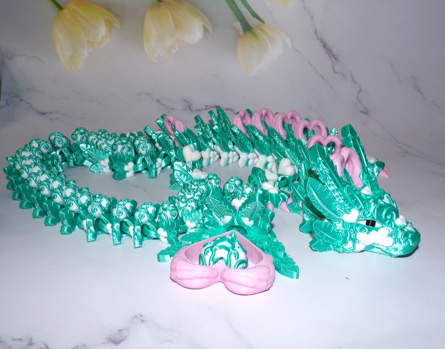 Light Heart Dragon Flexi Fidget Toy