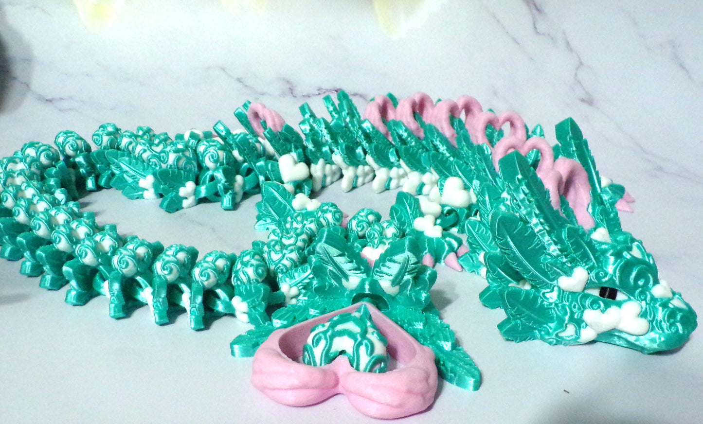 Light Heart Dragon Flexi Fidget Toy