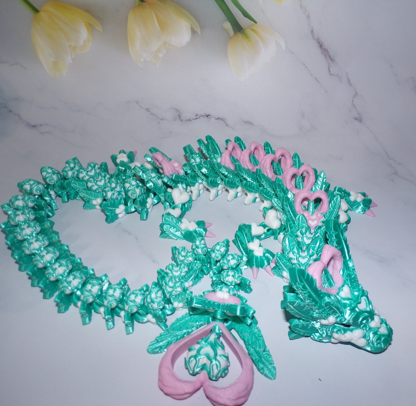 Light Heart Dragon Flexi Fidget Toy