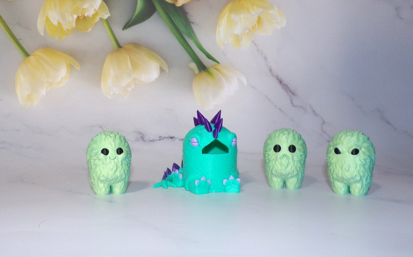 Costume Squatchlings 3d Printed Figurine