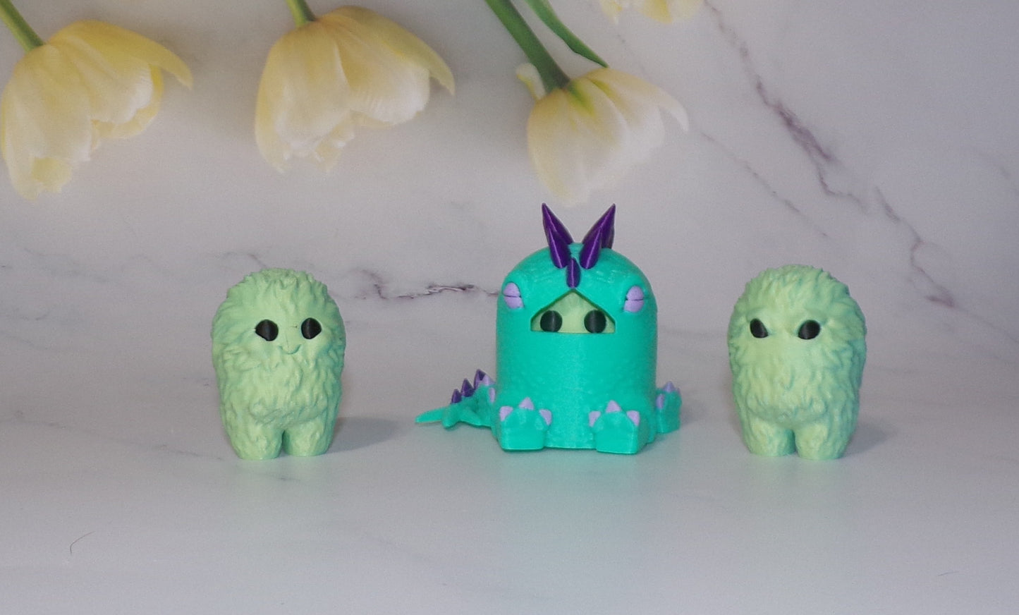 Costume Squatchlings 3d Printed Figurine