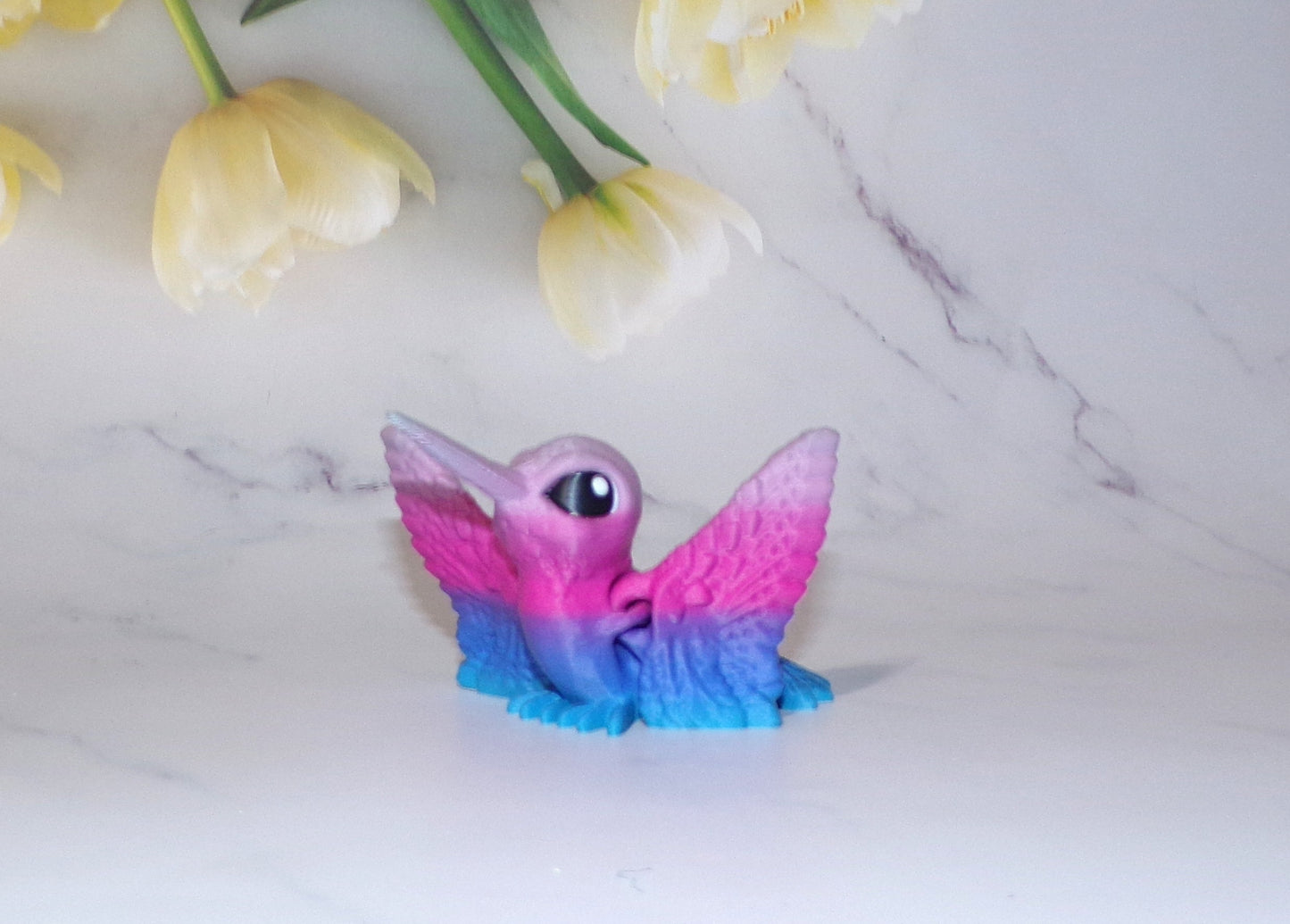 Hummingbird: 3D Printed Articulated Fidget Toy