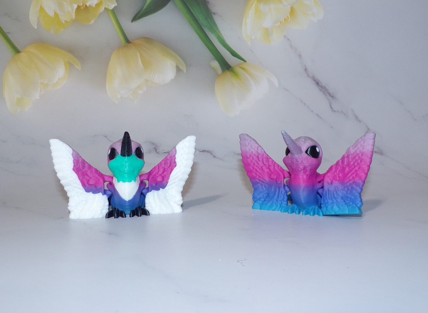Hummingbird: 3D Printed Articulated Fidget Toy
