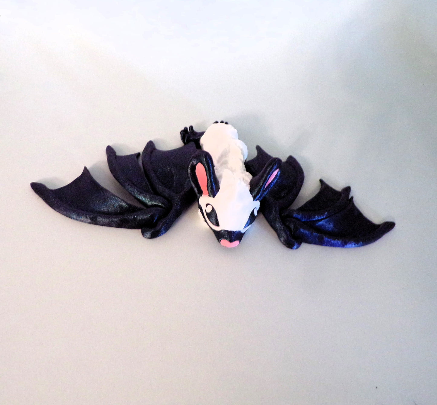 Tiny Bat, 3D Printed Articulated Tiny Bat - Wonderland 3D Printing