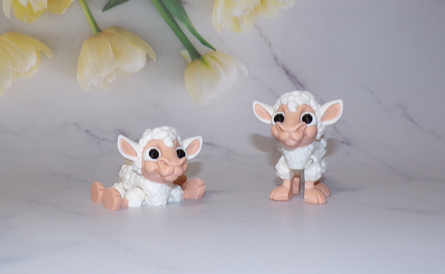Lamb 3D Printed Articulated Figurine