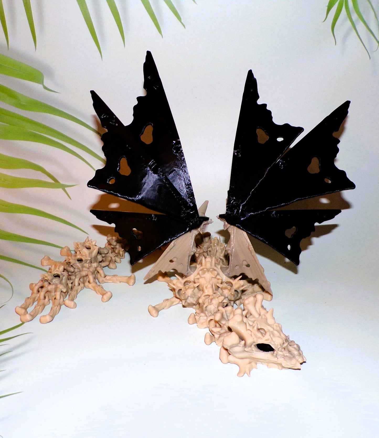 Hollow Dragon 3d Printed Articulated Figurine - Wonderland 3D Printing