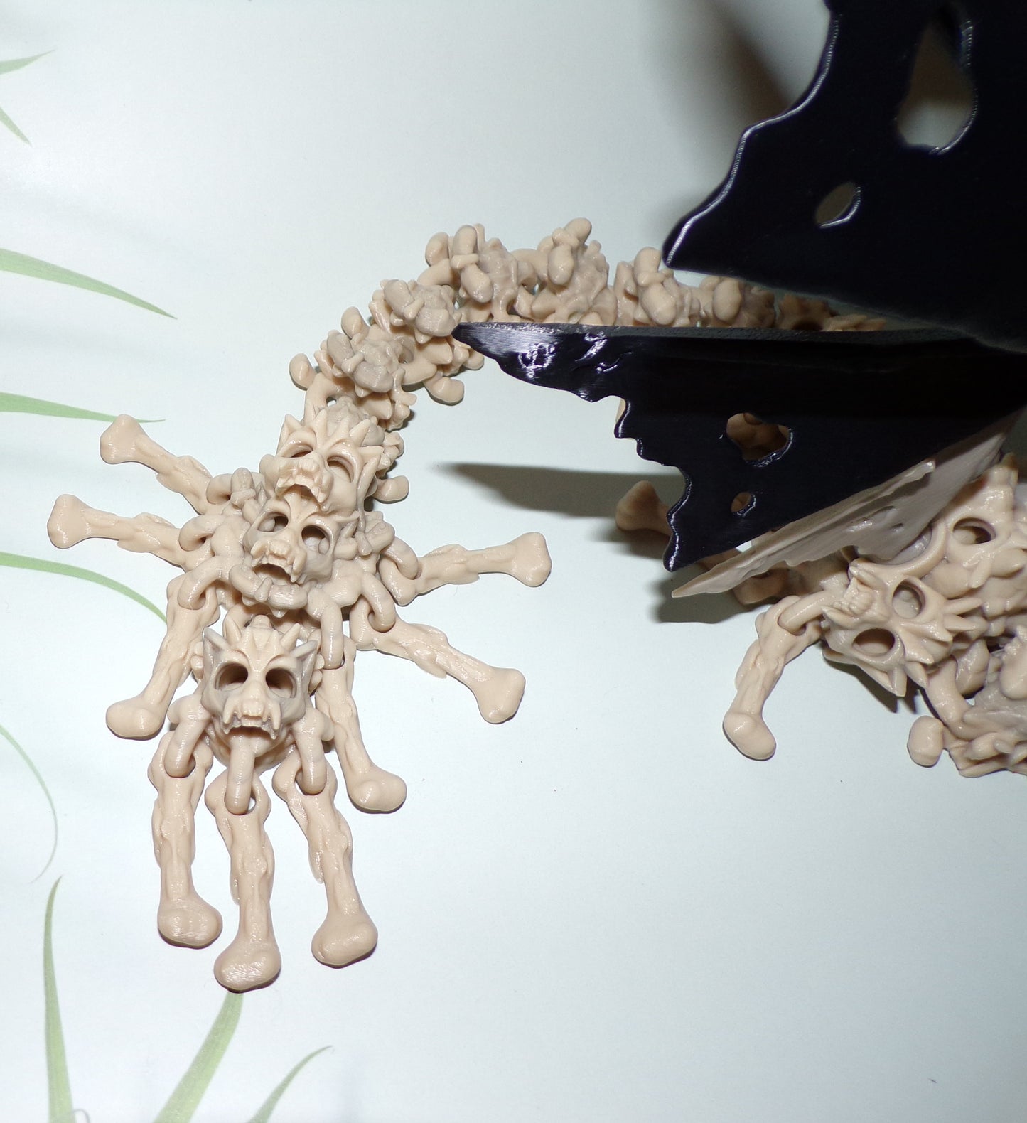 Hollow Dragon 3d Printed Articulated Figurine - Wonderland 3D Printing