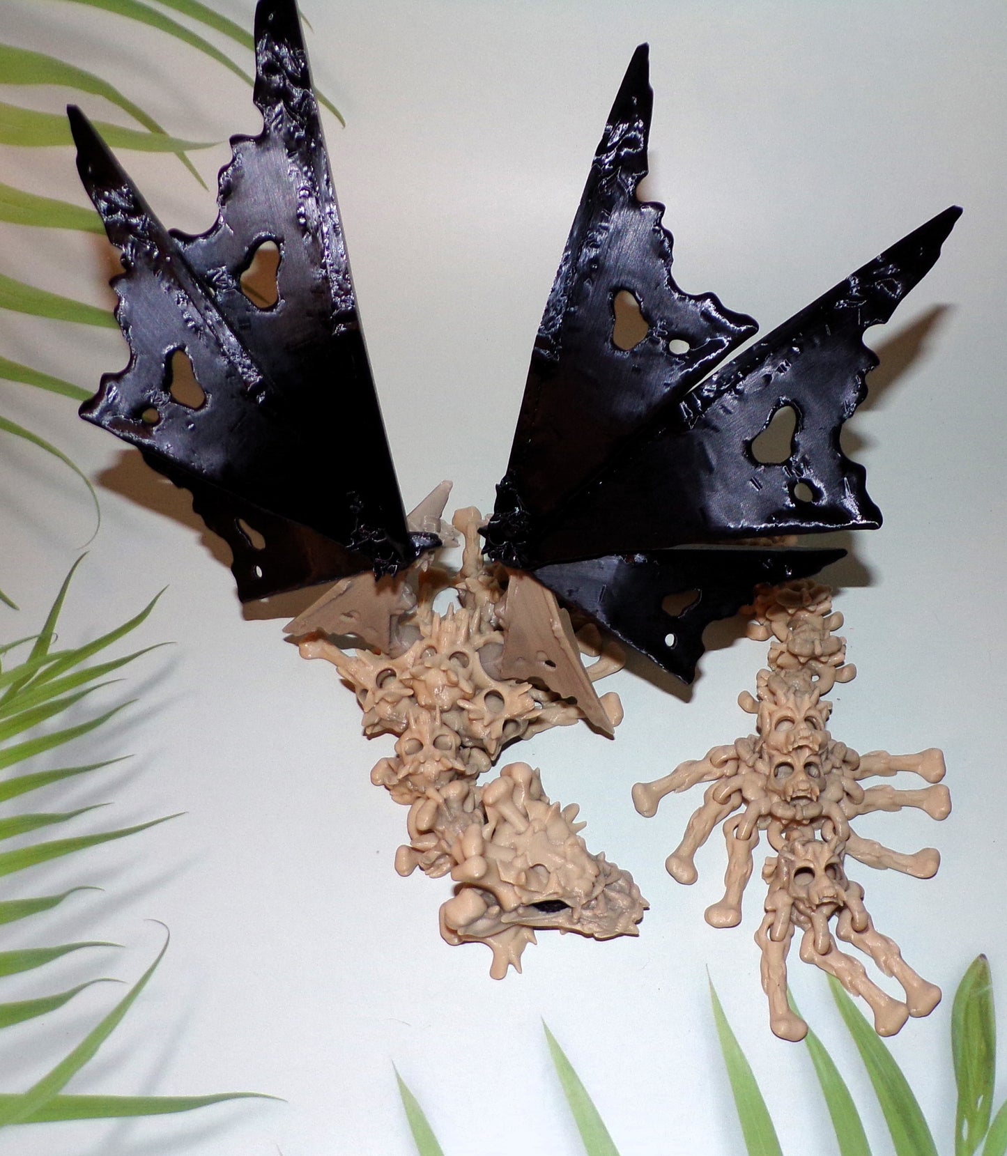 Hollow Dragon 3d Printed Articulated Figurine - Wonderland 3D Printing