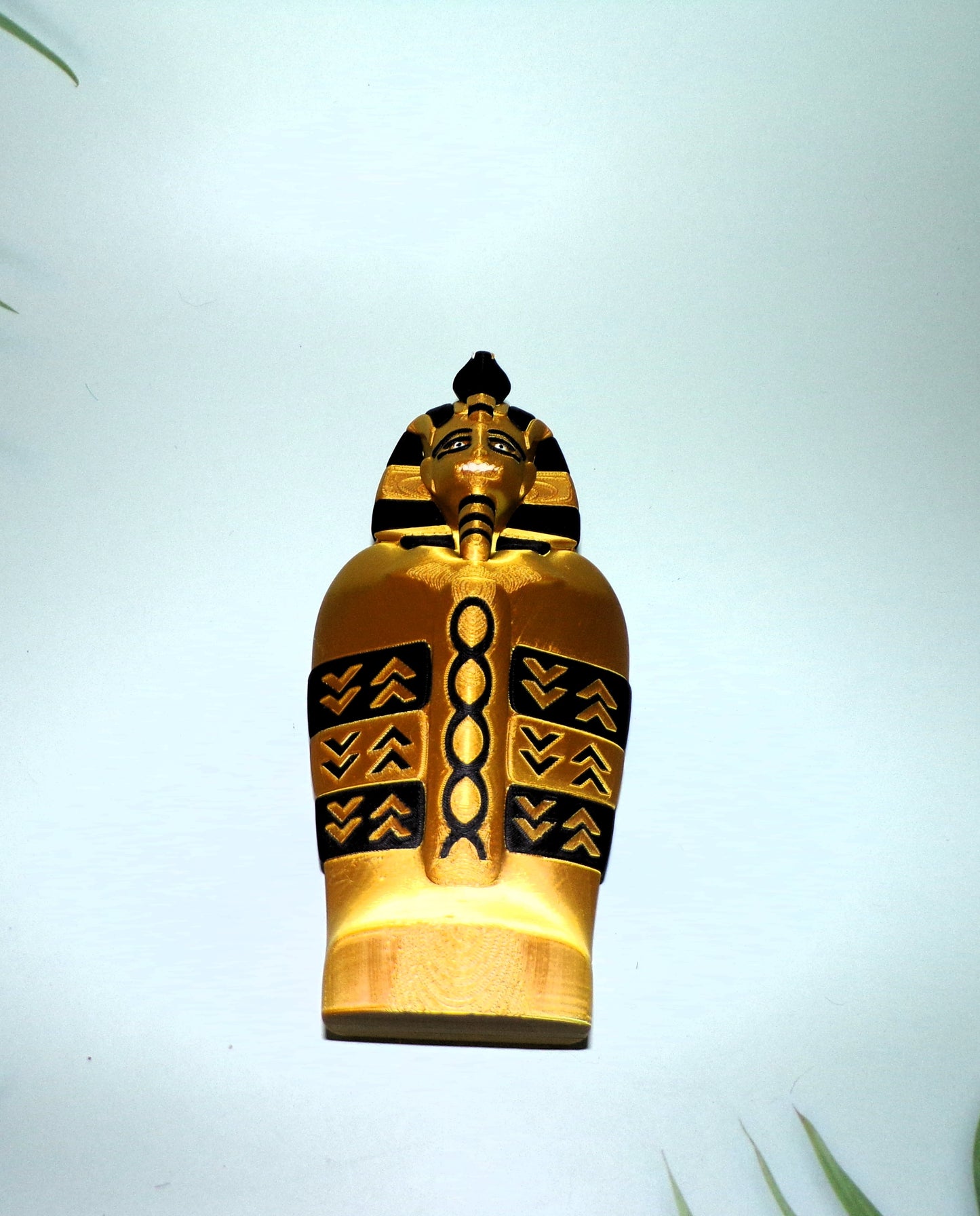 Mummy and Sarcophagus Set 3D Printed Articulated Figurine - Wonderland 3D Printing