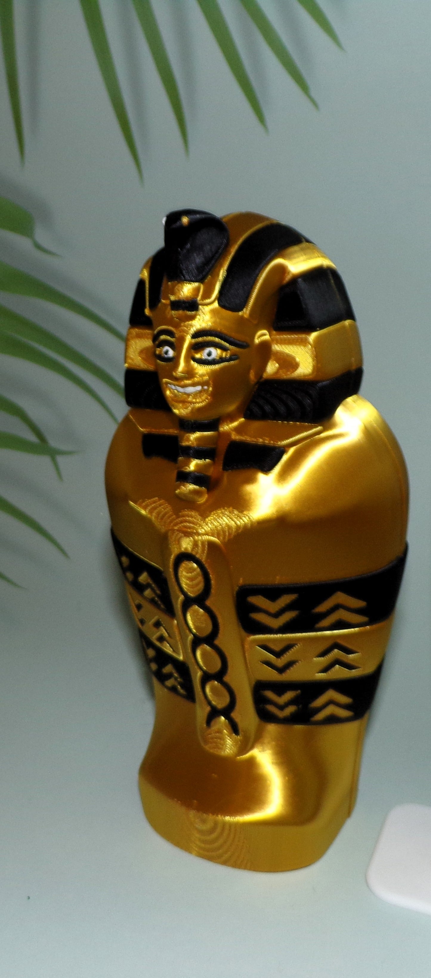 Mummy and Sarcophagus Set 3D Printed Articulated Figurine - Wonderland 3D Printing
