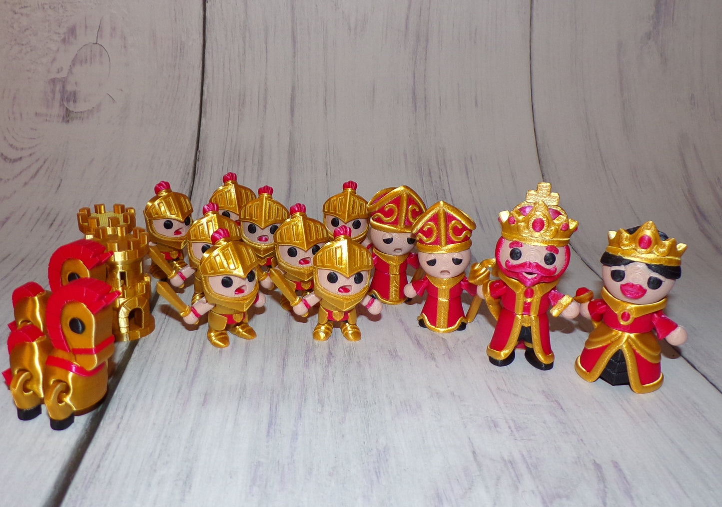 Chess Set - Wonderland 3D Printing