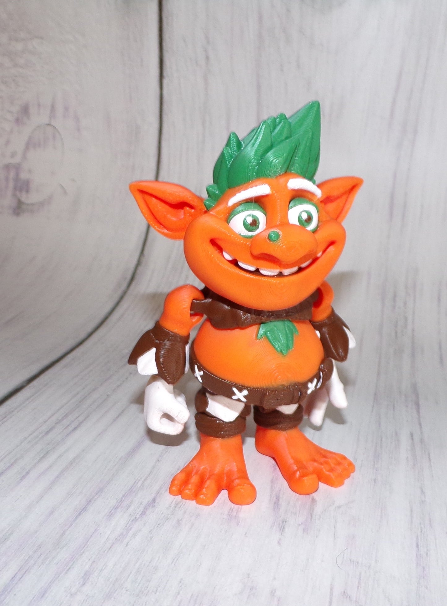 Troll: 3D Printed, Articulated - Wonderland 3D Printing