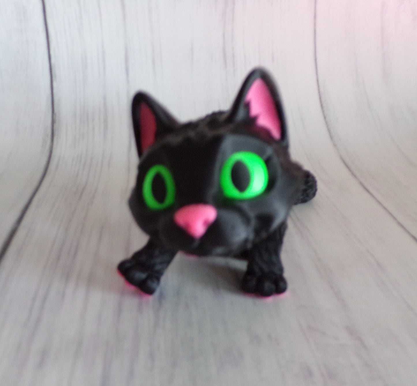 Cat 3d printed Articulated figurine - Wonderland 3D Printing