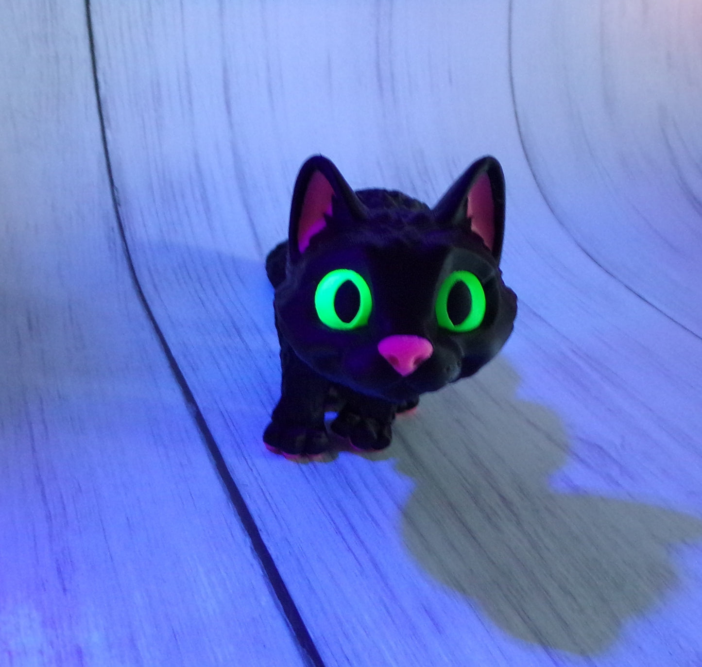 Cat 3d printed Articulated figurine - Wonderland 3D Printing