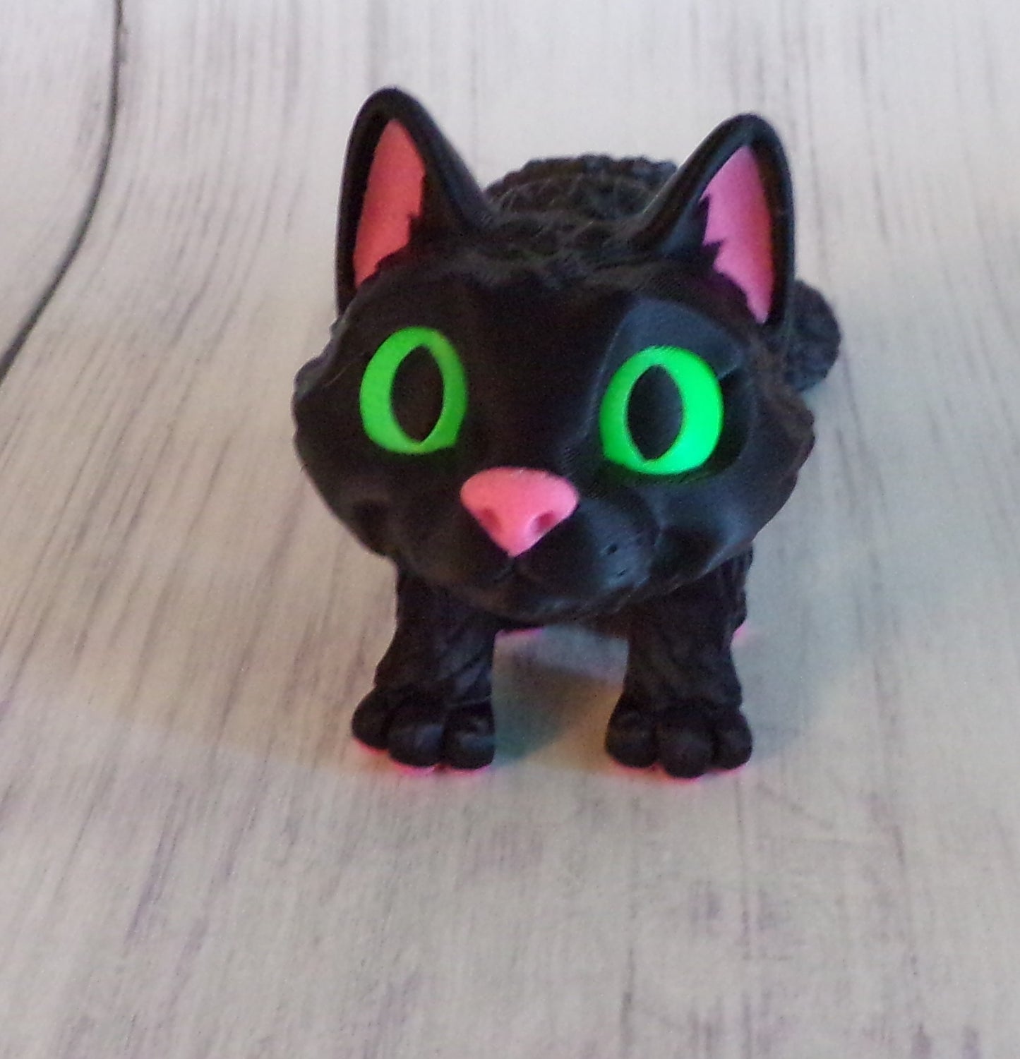 Cat 3d printed Articulated figurine - Wonderland 3D Printing