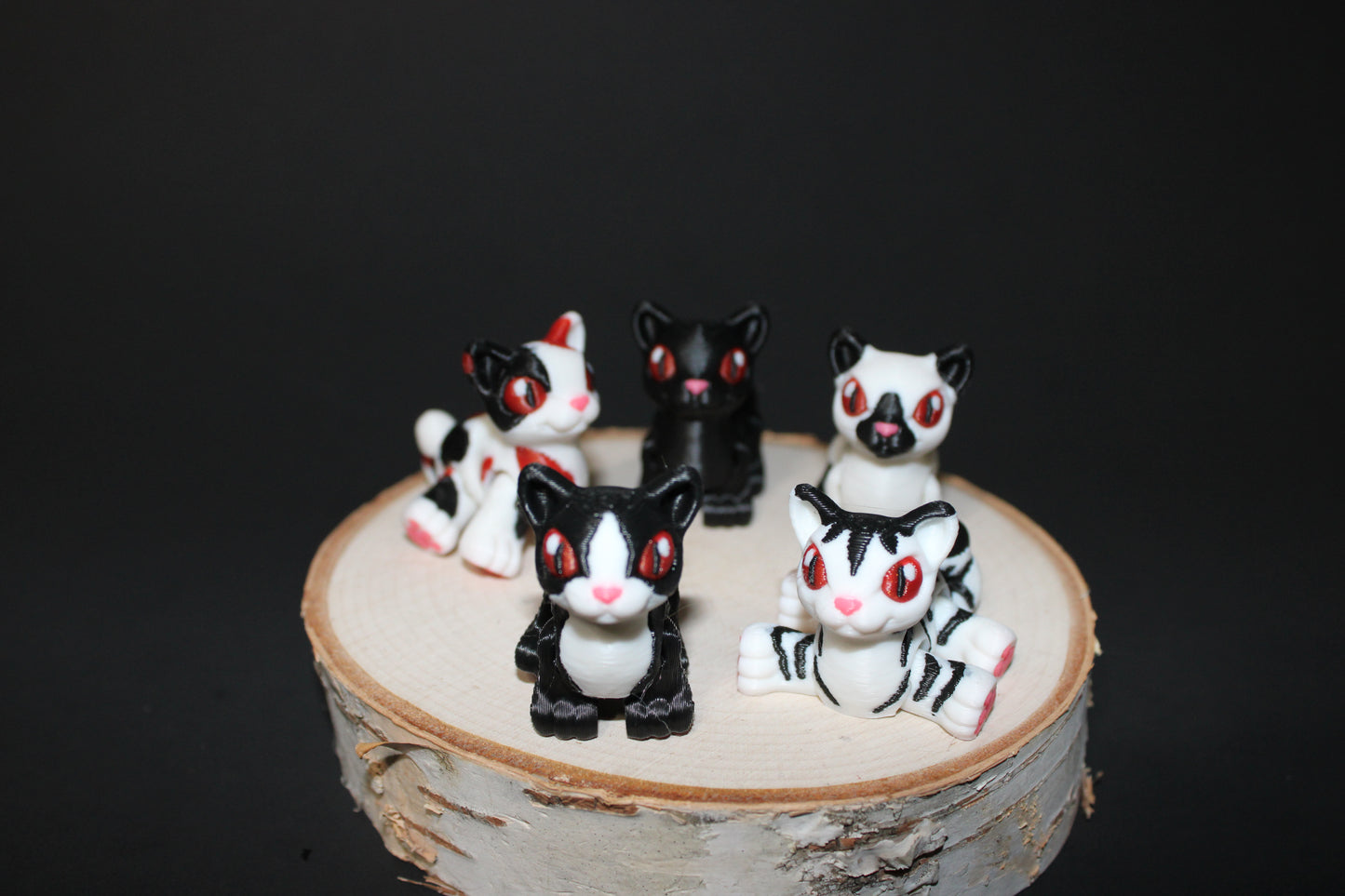 Mini 2 in Spooky Hatchlings: Full Color 3D Printed Articulated Flexi Figurine