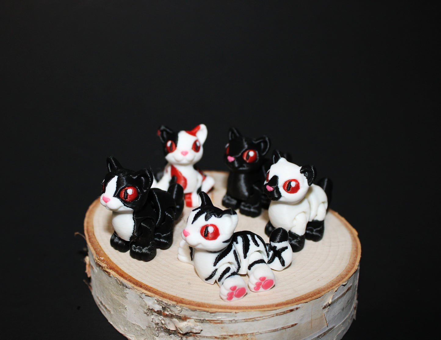 Mini 2 in Spooky Hatchlings: Full Color 3D Printed Articulated Flexi Figurine