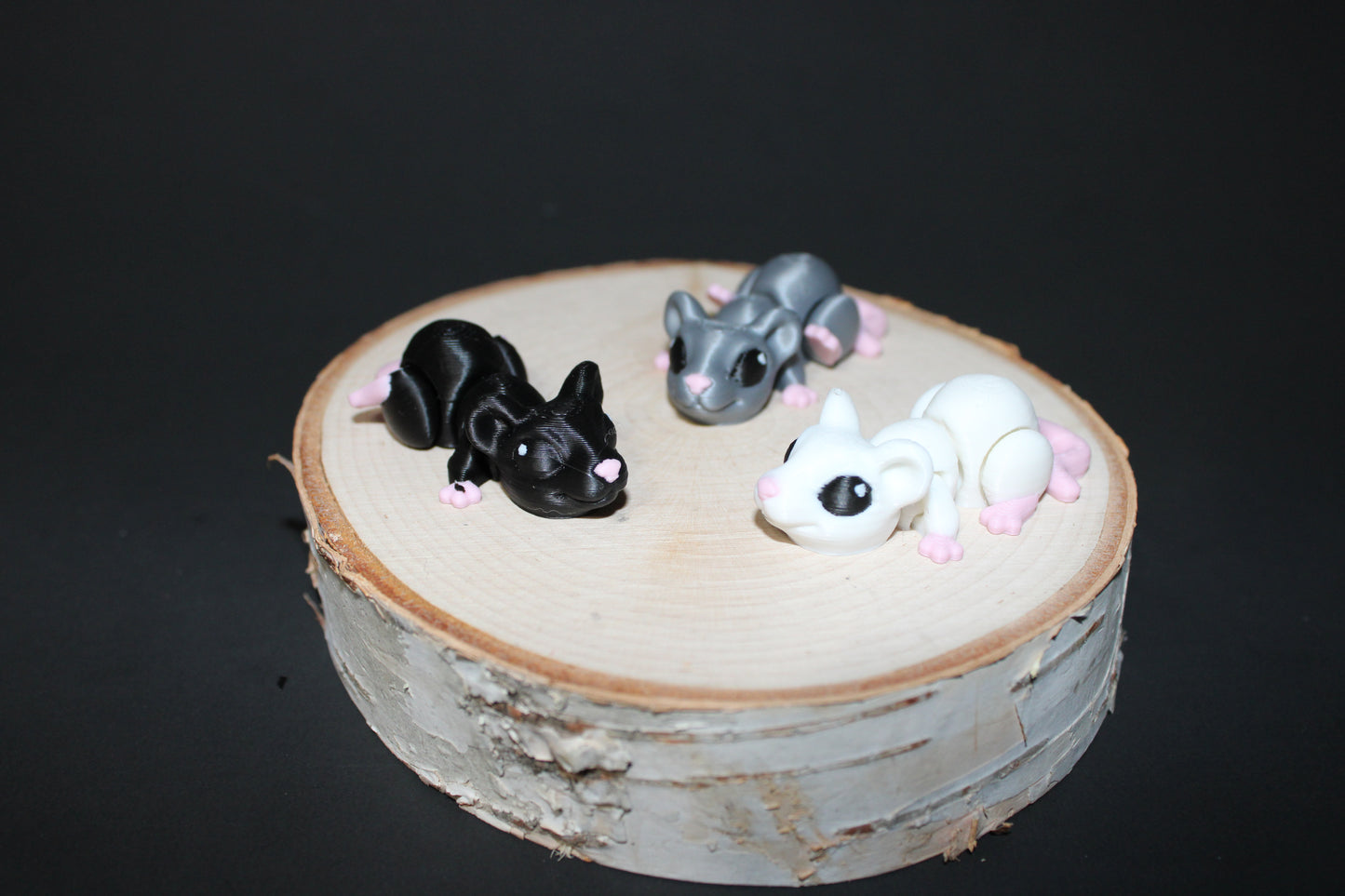 Mini 2 in Spooky Hatchlings: Full Color 3D Printed Articulated Flexi Figurine