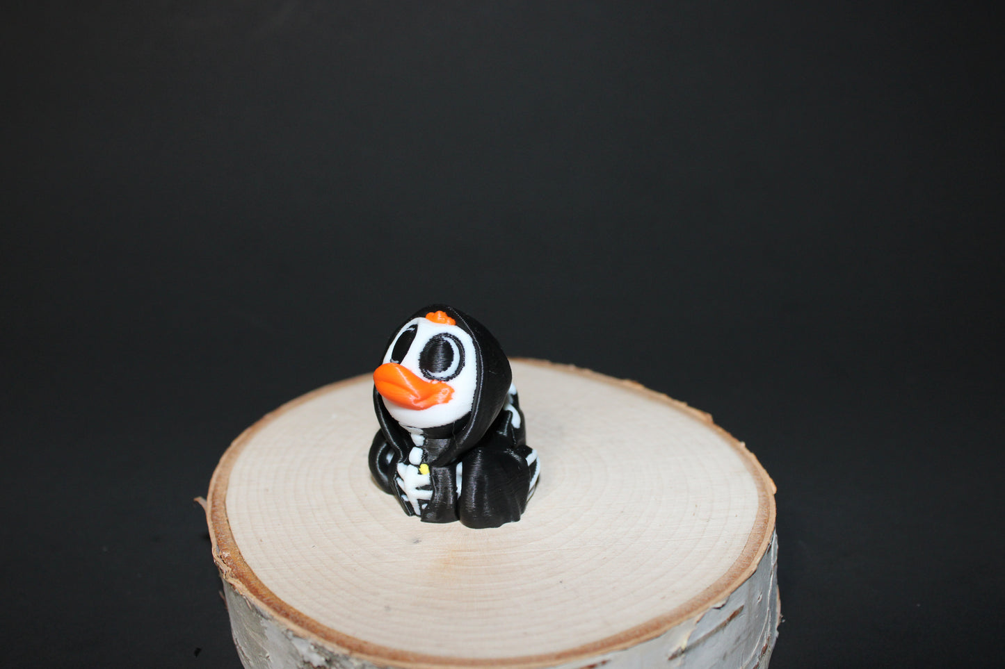 Spooky Ducks Articulated Bat duck or Skeleton Duck -3D printed Flexi Figurine