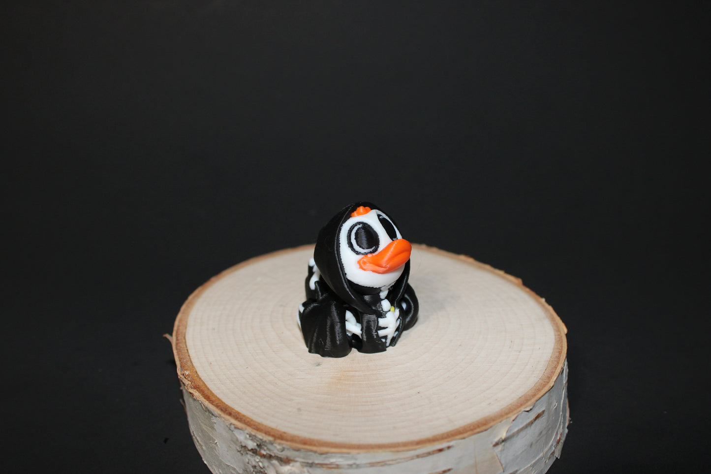 Spooky Ducks Articulated Bat duck or Skeleton Duck -3D printed Flexi Figurine